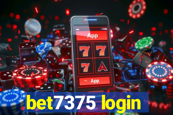 bet7375 login